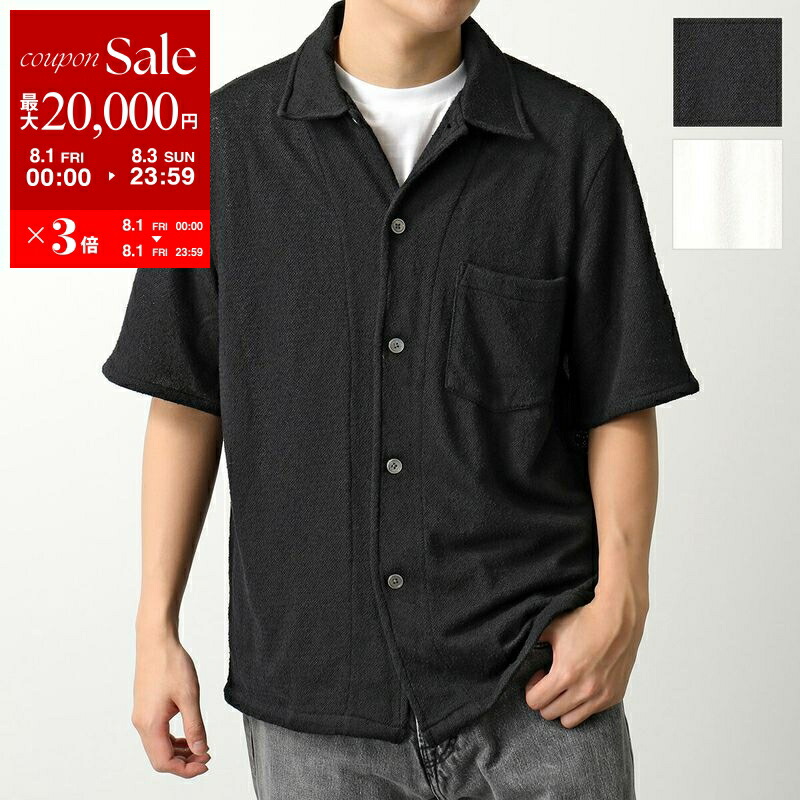 OUR LEGACY アワーレガシー メンズシアーシャツ コットンリネン 48 OUR LEGACY アワーレガシー メンズシアーシャツ コットンリネン
