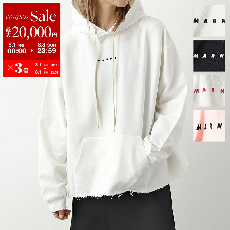 楽天市場】MARNI マルニ Logo Hoodie フーディ プルオーバー