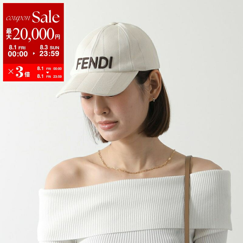 楽天市場】FENDI フェンディ ベースボールキャップ FXQ768 APVB
