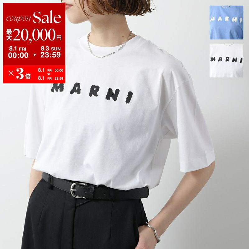 MARNI マルニ Oversized Cotton T-Shirts Tシャツ クルーネック オーガニックコットン 半袖 レディース THJE0263P1 USCS87 楽天市場】MARNI マルニ Oversized Cotton T-Shirts Tシャツ