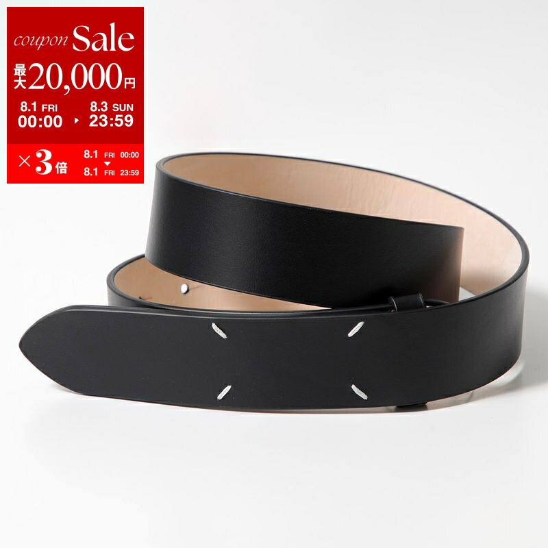 新品 MAISON MARGIELA メゾンマルジェラ ベルト Maison Margiela メゾンマルジェラ ベルト BELT 30 MM ブラック