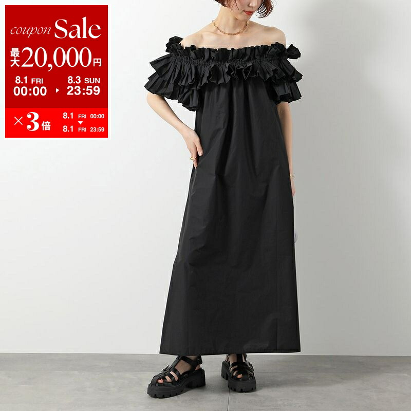 美品✨エスマックスマーラ★タックプリーツ フレア ワンピース Aライン 総柄 360711114_4.jpg