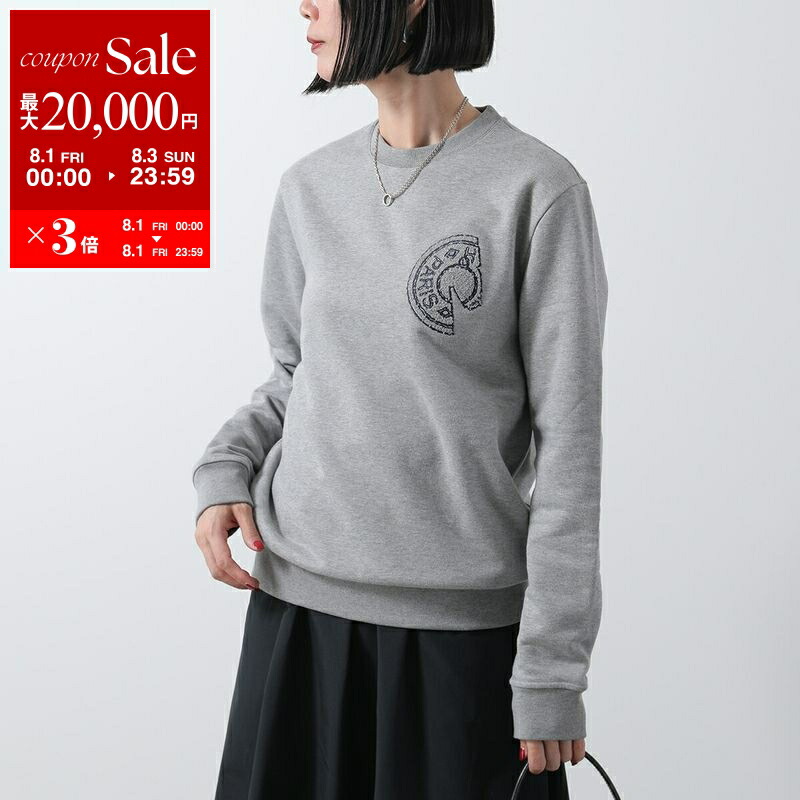HERMES 22年SSスウェット刺繍入り エルメス トレーナー クリーニング済 brand-td-store_00014378