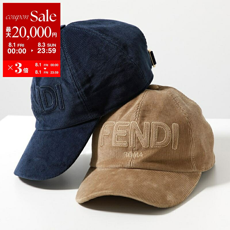 【良品】FENDI FF ロゴ ズッカ キャップ 帽子 ベースボール 現行 在庫有【FENDI】Fendi x Joshua Vides ベースボール キャップ