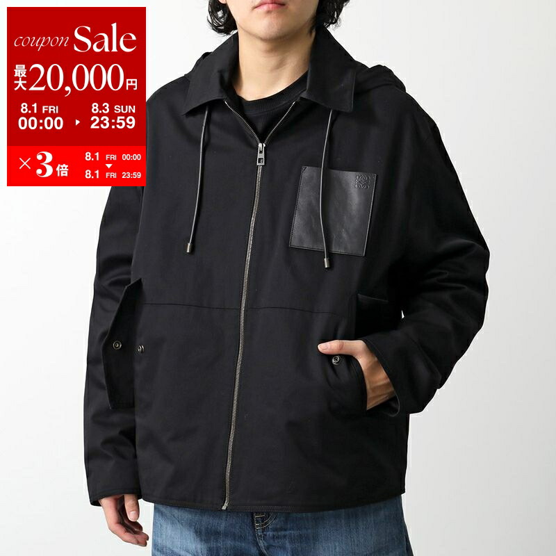 LOEWE ロエベ アナグラム レザーパッチ パーカー L ブラック 黒 楽天市場】ロエベ LOEWE メンズ パーカー ANAGRAM TONAL HOODIE