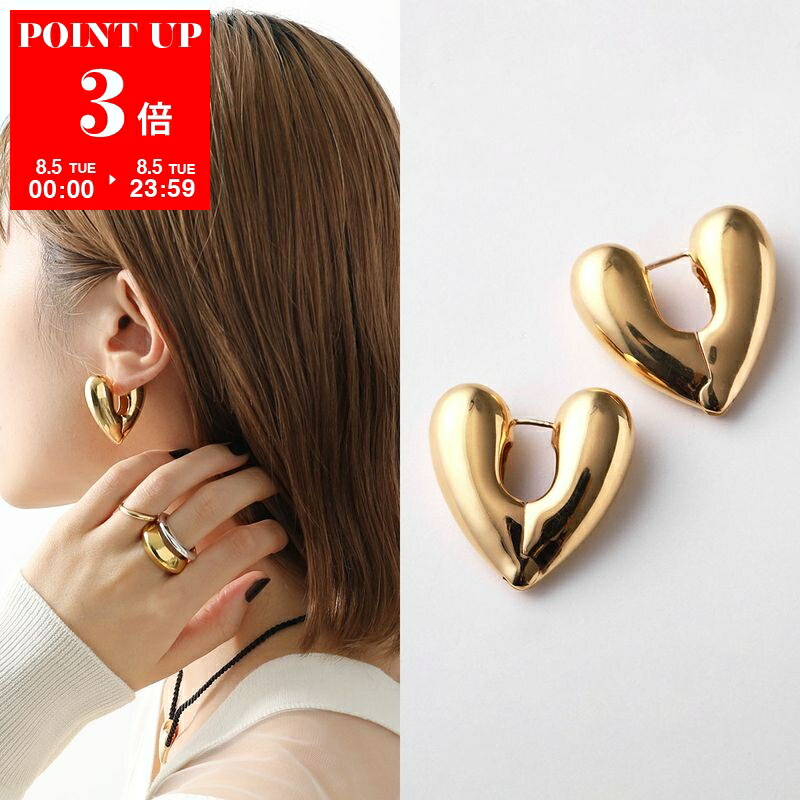 楽天市場】□ANNIKA INEZ アニカイネズ HEART HOOPS LRG E926LRG