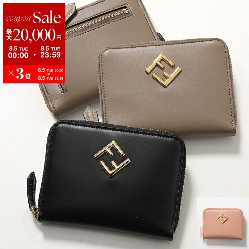 楽天市場】FENDI フェンディ ニつ折り財布 PEEKABOO WALLET
