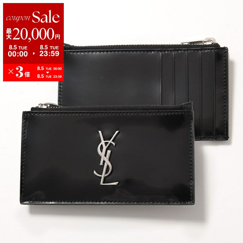【SAINT LAURENT】カサンドラ エンベロープ ロゴ カードケース サンローラン SAINT LAURENT カードケース フラグメントケース