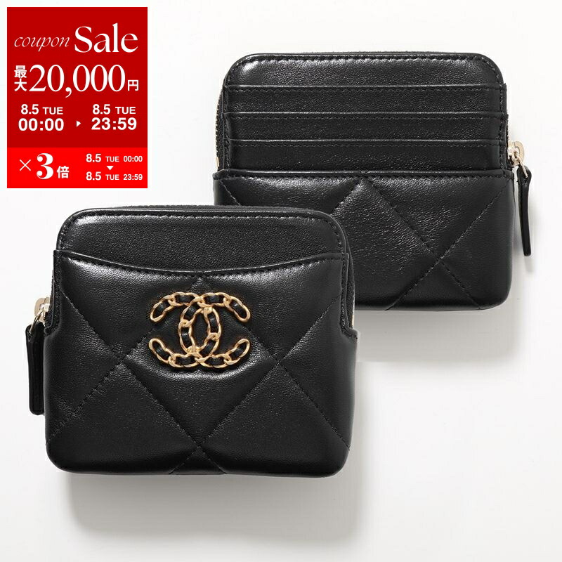 CHANEL キルティングレザー コインケース CHANEL(シャネル) / コインケース/レザー/BLK/レディース
