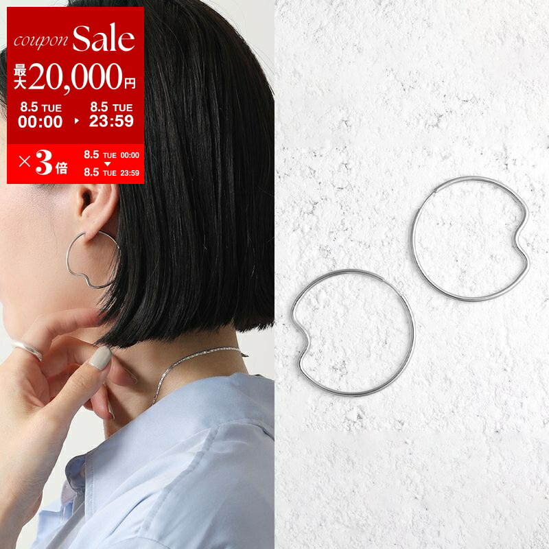 マリアブラック MARIA BLACK ピアス LANGEBRO HUGGIE 101046AG MARIA BLACK マリアブラック ピアス Langebro Huggies