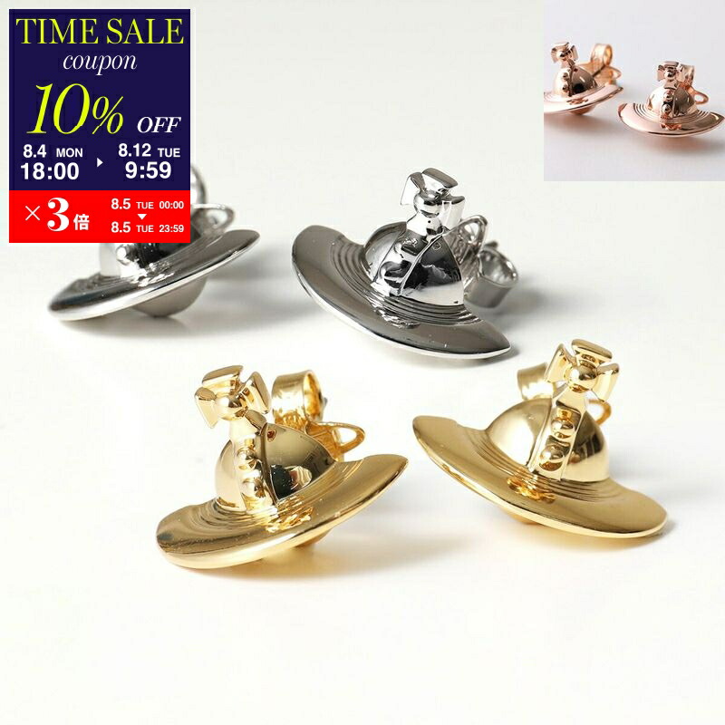 ★vivienne westwood★SELMA オーブ ロゴ フープピアス ☆vivienne westwood☆SELMA オーブ ロゴ フープピアス