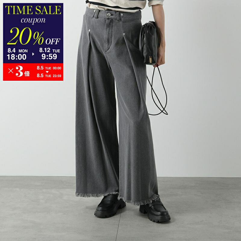 IHATOV ワイドパンツ cotton easy wide pants IH10-24SS-37304 IHATOV イーハトーブ ワイドパンツ cotton easy wide pants IH10