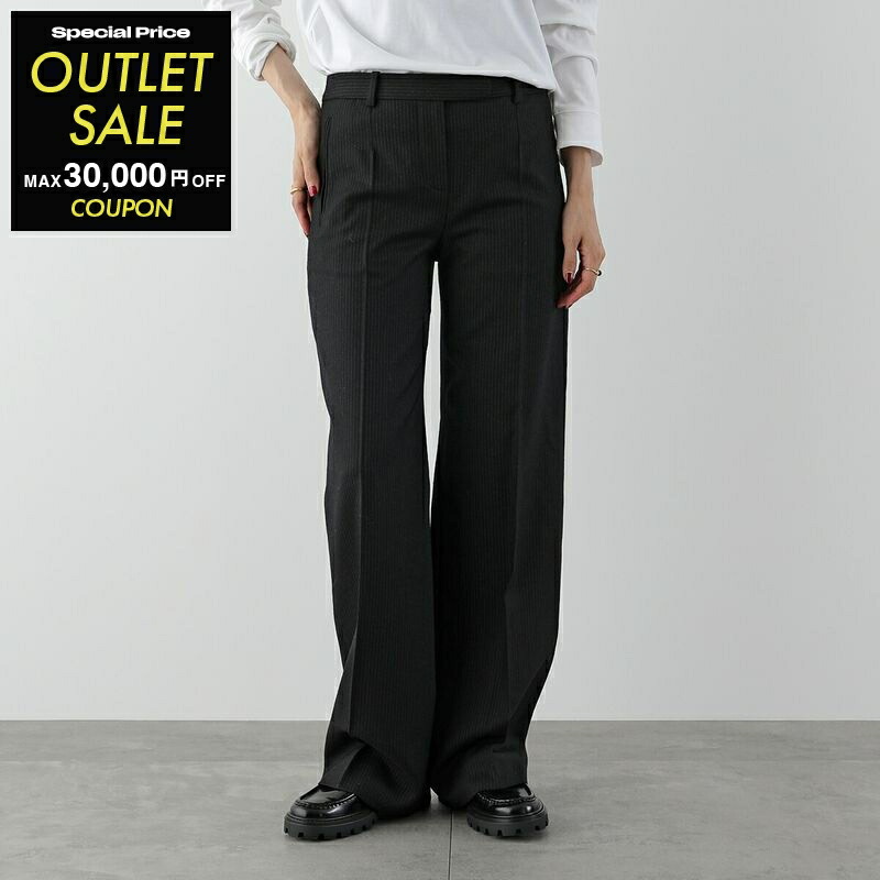 【The Row】 Rufusウールワイドレッグパンツ Rufus wool wide-leg pants in black - The Row | Mytheresa