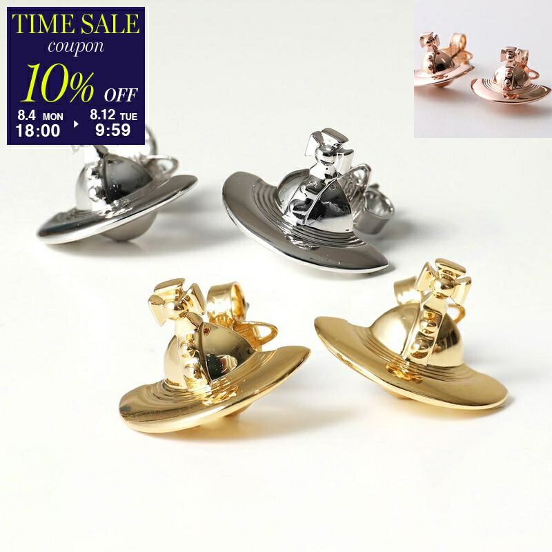 【Vivienne Westwood】SELMA ピアス SELMA ピアス(ブラック)（レディース）（1250951184