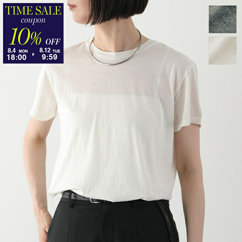 極美品✨THE ROW ザロウ Niteroi Tシャツ サマーウール 伸縮 S 極美品✨THE ROW ザロウ Niteroi Tシャツ サマーウール 伸縮 S