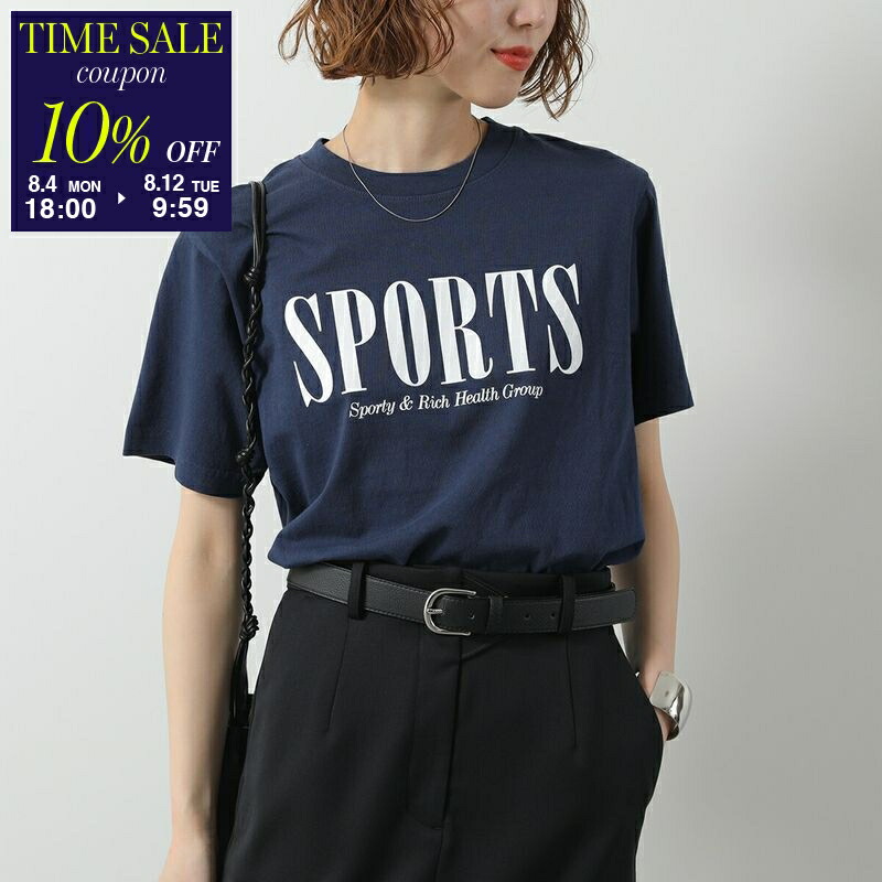 楽天市場】SPORTY＆RICH スポーティアンドリッチ Tシャツ
