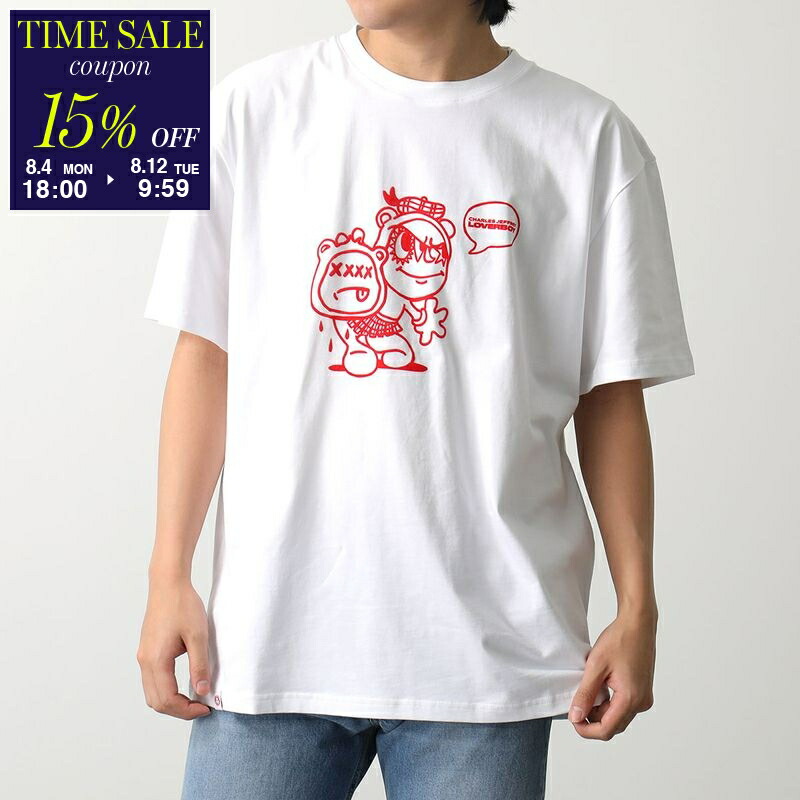 CHARLES JEFFREY LOVERBOY 半袖 Tシャツ PRINTED LOGO TEE CHARLES JEFFREY LOVERBOY チャールズジェフリーラバーボーイ T