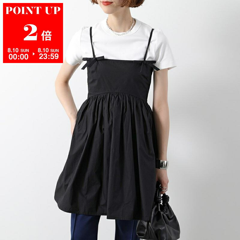 【新品】GANNI ガニー　ブラック ミニワンピース 楽天市場】GANNI ガニー ワンピース Cotton Poplin Open Back