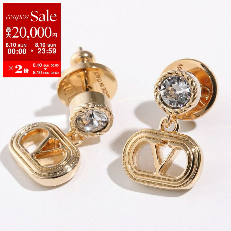 VALENTINO パール ピアス セール 6%OFF】VALENTINO ピアス J0E36QVS Vロゴ パール
