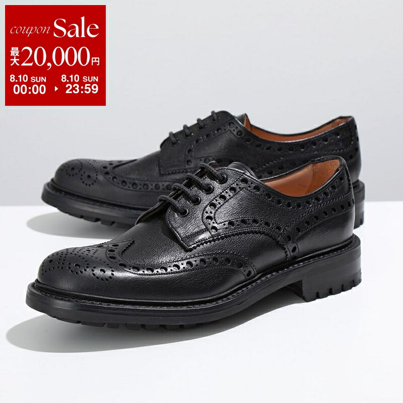 【使用2回】チーニー　クォーターブローグ　内羽根　フェンチャーチ JOSEPH CHEANEY & SONS ジョセフチーニー レザーシューズ