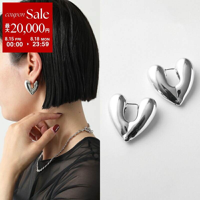 アクセサリー HEART SILVER EARRING karen silver heart earring(S) – monshiro official web site