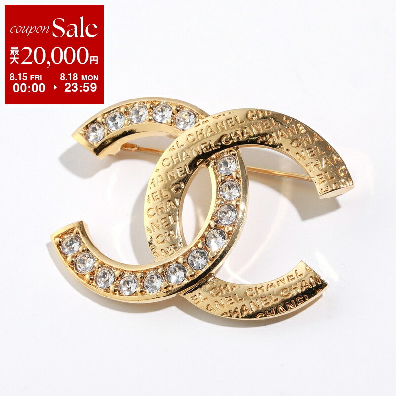 CHANEL パール CCロゴ ブローチ パールとゴールド最高の輝き♪】CHANEL☆ブローチ☆CCロゴ
