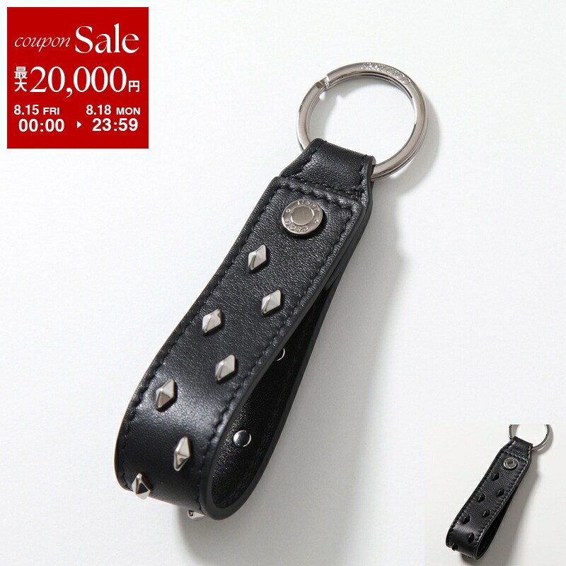 未使用／ジルサンダー レザー キーリング キーホルダー ブラック JIL SANDER PayPay最大12% ジルサンダー メンズ レディース