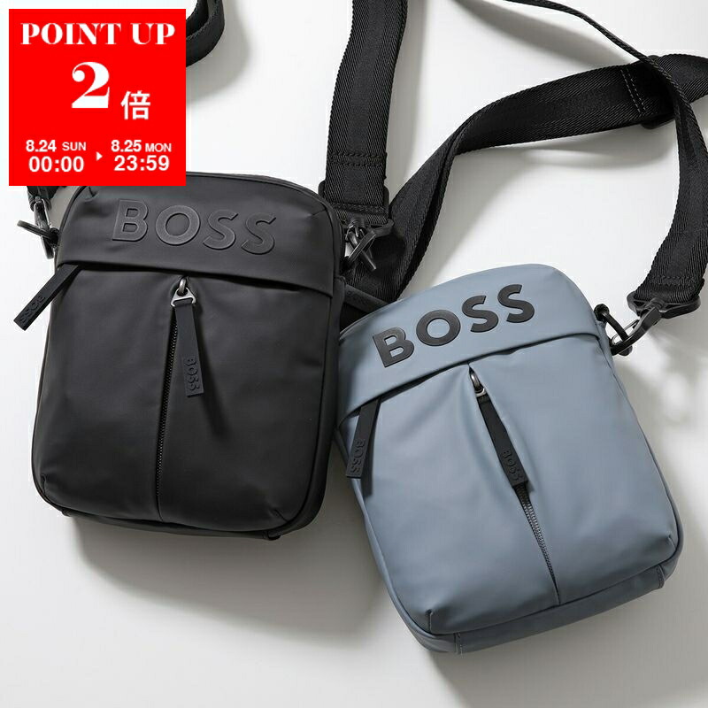 BN5407●HUGO BOSS ヒューゴボス ショルダー バッグ レザー ヒューゴボス HUGO BOSS ショルダーバッグ 50516893 ブラック