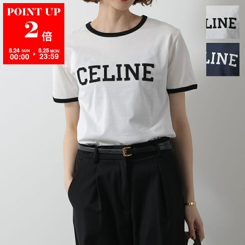 セリーヌ　フロントロゴTシャツ 楽天市場】CELINE セリーヌ カットソー 2X04K865W.09SH
