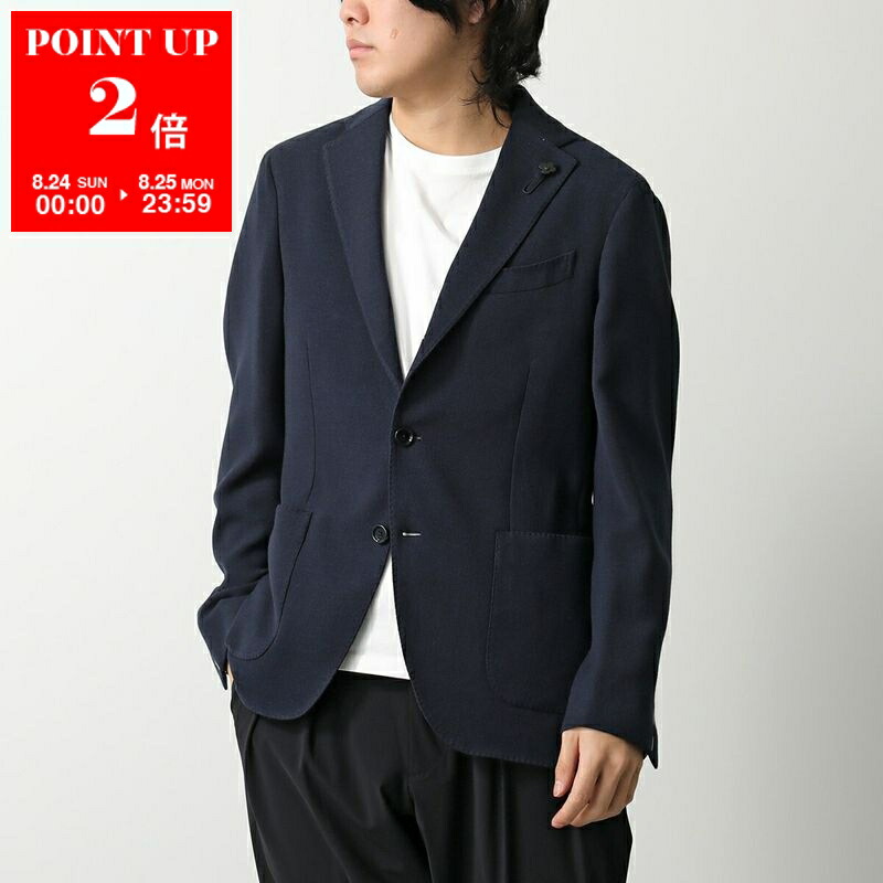 LARDINI　ラルディーニ　ジャケット　テーラード　M LARDINI ラルディーニ ジャケット リネン レーヨン ツイル