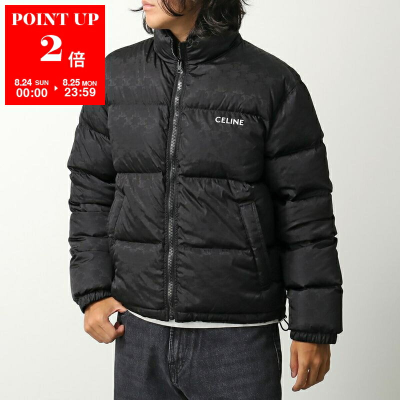 CELINE　ブラックデニム ボンバージャケット／ブルゾン　ブラック セリーヌ CELINE CELINE ボンバージャケット 2W83A889O ナイロン