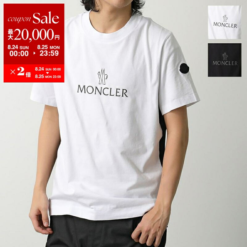 モンクレールTシャツ【夏SALE中】k.oさん専用 MONCLER (モンクレール) バックプリント ロゴ クルーネック 半袖