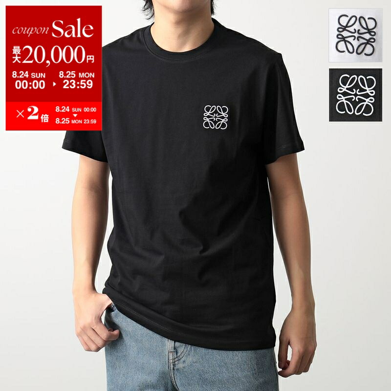 LOEWE ブラック ロゴポケット Tシャツ 楽天市場】ロエベ LOEWE Tシャツ メンズ 半袖 トップス ロゴT 2