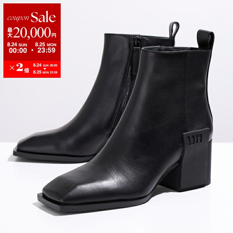 UNITED NUDE ユナイテッドヌード Eamz Pump ショートブーツ ユナイテッド ヌード UNITED NUDE Square Eamz （BLACK