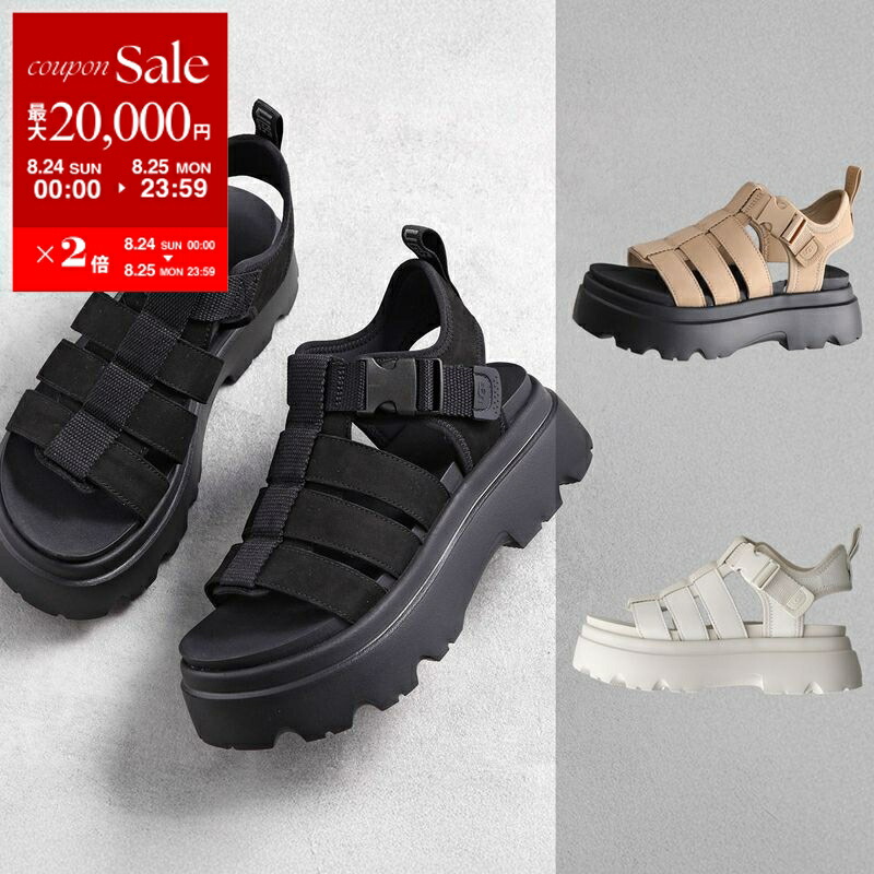 楽天市場】UGG アグ サンダル W CALLIE 1152697 レディース 厚底
