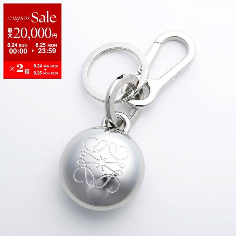 LOEWE シルバーキーホルダー ロゴデザイン LOEWE ロエベ キーホルダー/チャーム/SILVER/シルバー