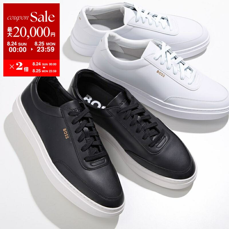 【美品】HUGO BOS ヒューゴボス レザー ローカット スニーカー 黒 42 楽天市場】HUGO BOSS ヒューゴボス スニーカー BLACK 50472128