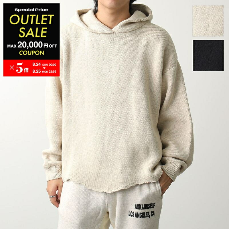 ※期間限定価格【ASKYURSELF】アスクユアセルフ ダメージ加工スウェット 楽天市場】ASKYURSELF アスクユアセルフ パーカー BANNED ZIP
