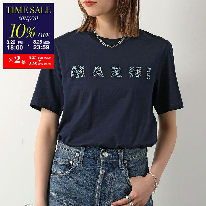 楽天市場】MARNI マルニ ノースリーブ Tシャツ HUMU0269P1