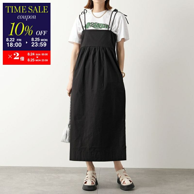 マンズ　Ganni ワンピース 36 セール】【GANNI】Shirt Dress（ワンピース）｜GANNI（ガニー