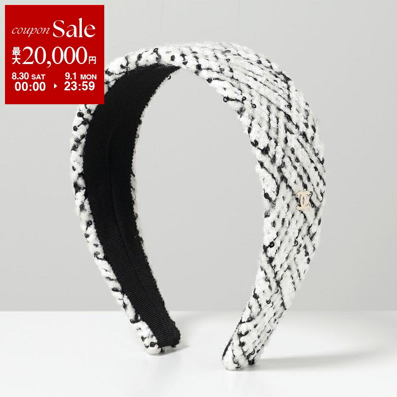 シャネル ヘアバンド　♡ シルク ツイル ヘアバンド スカーフ ブラック 黒[] Hairband