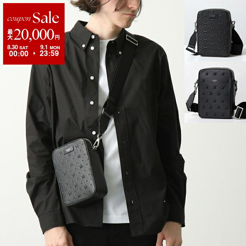■極美品■2way ジミーチュウ　ショルダーバッグ　黒　レザー　PIMLICO JIMMY CHOO 【並行輸入品】 ジミーチュウ 2WAYバッグ PIMLICO/S