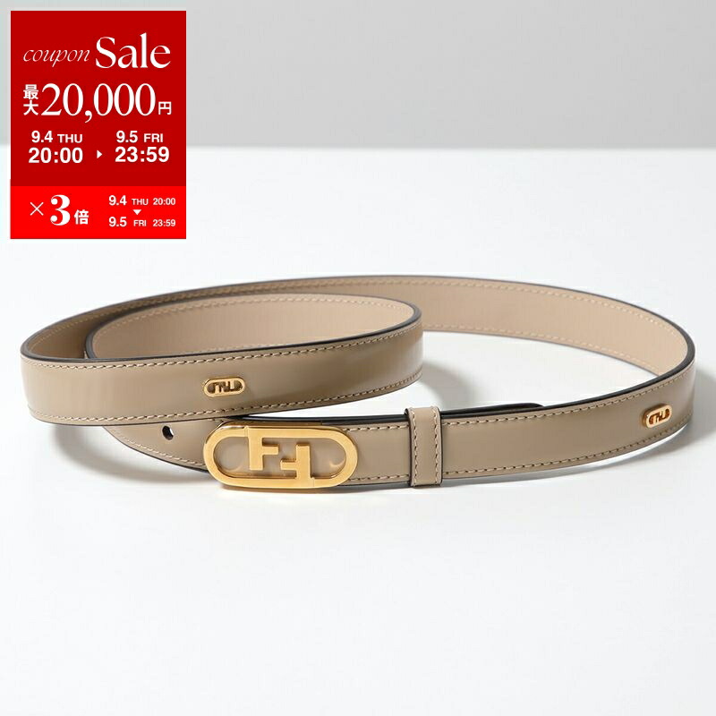 楽天市場】FENDI フェンディ FF Logo Belt ベルト FF柄 FF