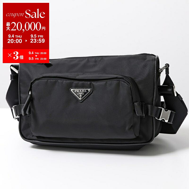 本日限定セール　プラダ ショルダーバッグ　メッセンジャー　A4サイズ A4サイズ収納可 PRADA(プラダ) ショルダーバッグ(メンズ) - 海外