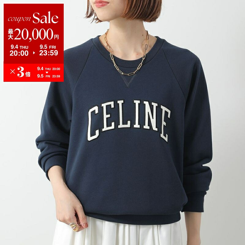楽天市場】CELINE セリーヌ トレーナー 2Y28D670Q.09HA