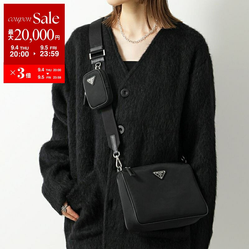 ✨美品✨PRADA プラダ テスートナイロン ショルダーバッグ 3way 多機能 PRADA 美品 プラダ テスート 三角ロゴプレート プラハンドル