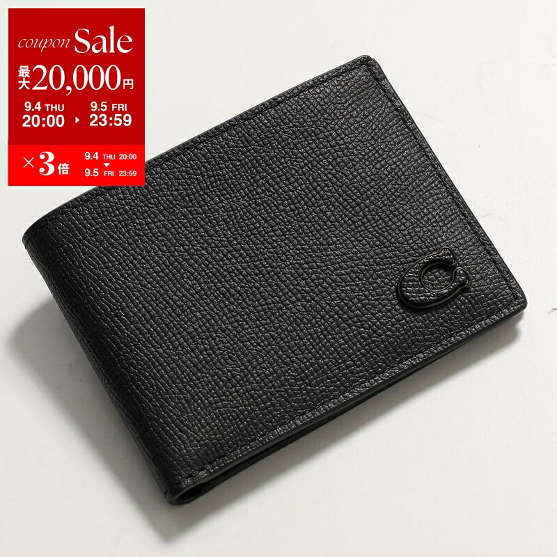 コーチ COACH ブラック レザー 二つ折り財布 メンズ 楽天市場】コーチ 折り財布 二つ折り 二つ折り財布 財布
