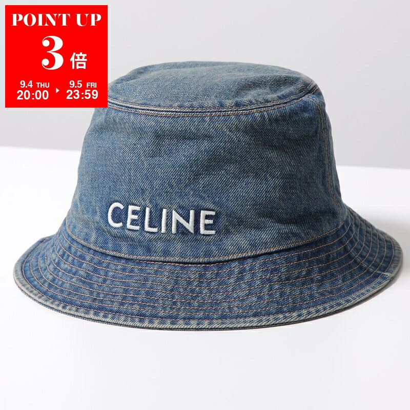 楽天市場】CELINE セリーヌ Triomphe Bucket Hat トリオンフ