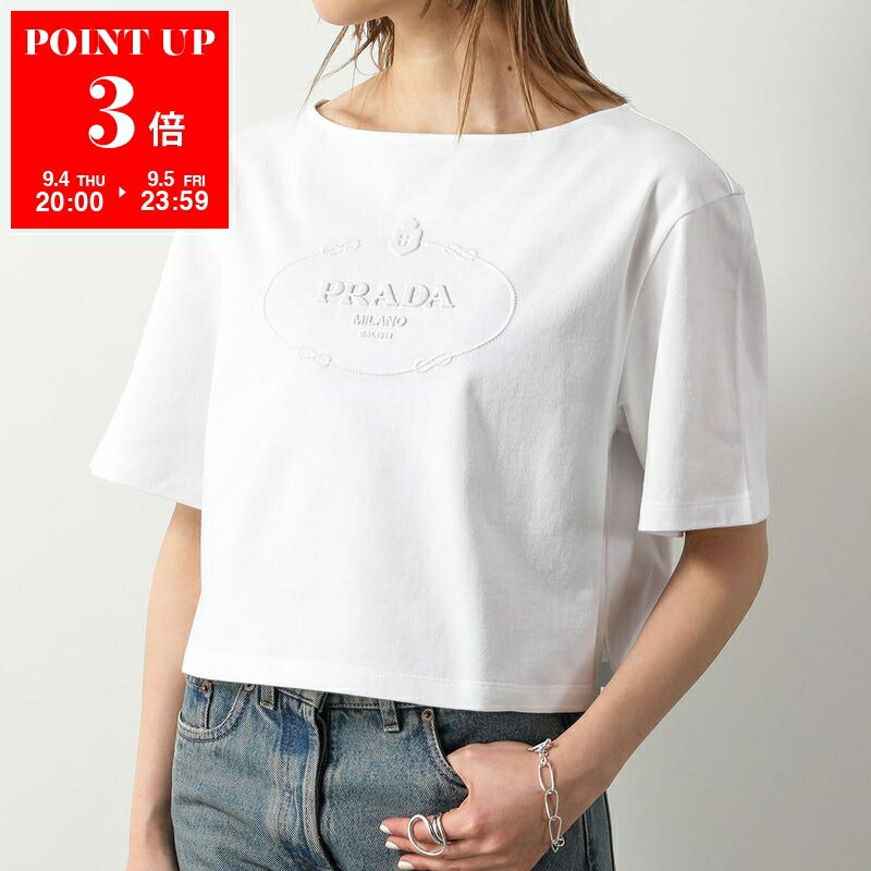 楽天市場】PRADA プラダ 半袖 Tシャツ UJN843 12TQ レディース