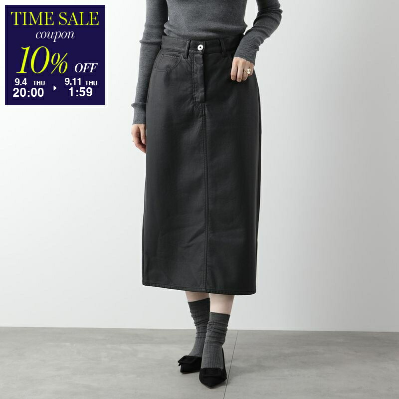 レディーススカートMax Mara 綿100%イタリア製 マックスマーラ イタリア製 コットンシルク アブストラクト柄
